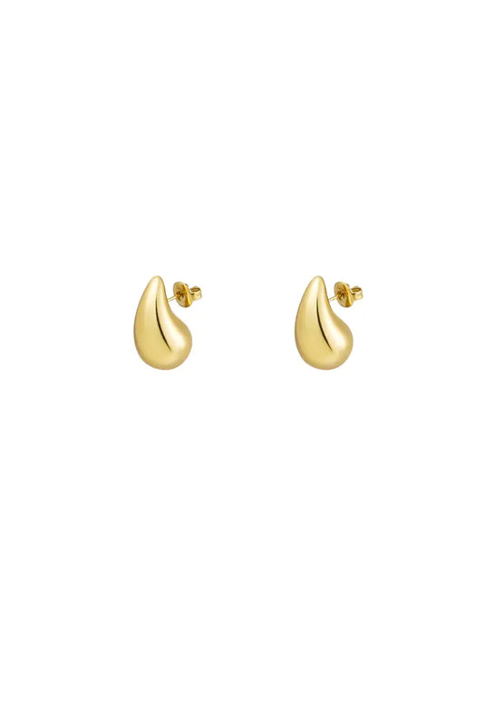 Golden drop - small (earrings)