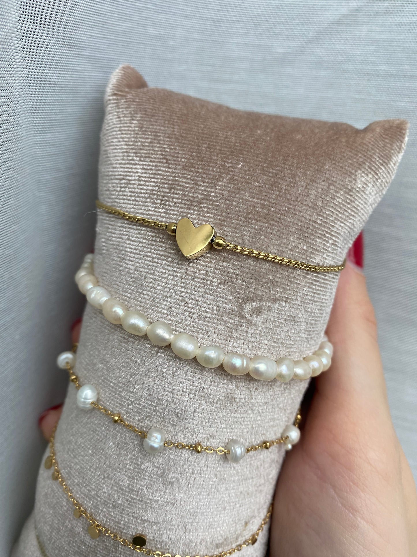 Golden heart (bracelet)