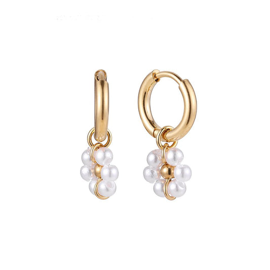 Pearl Flower (earrings)