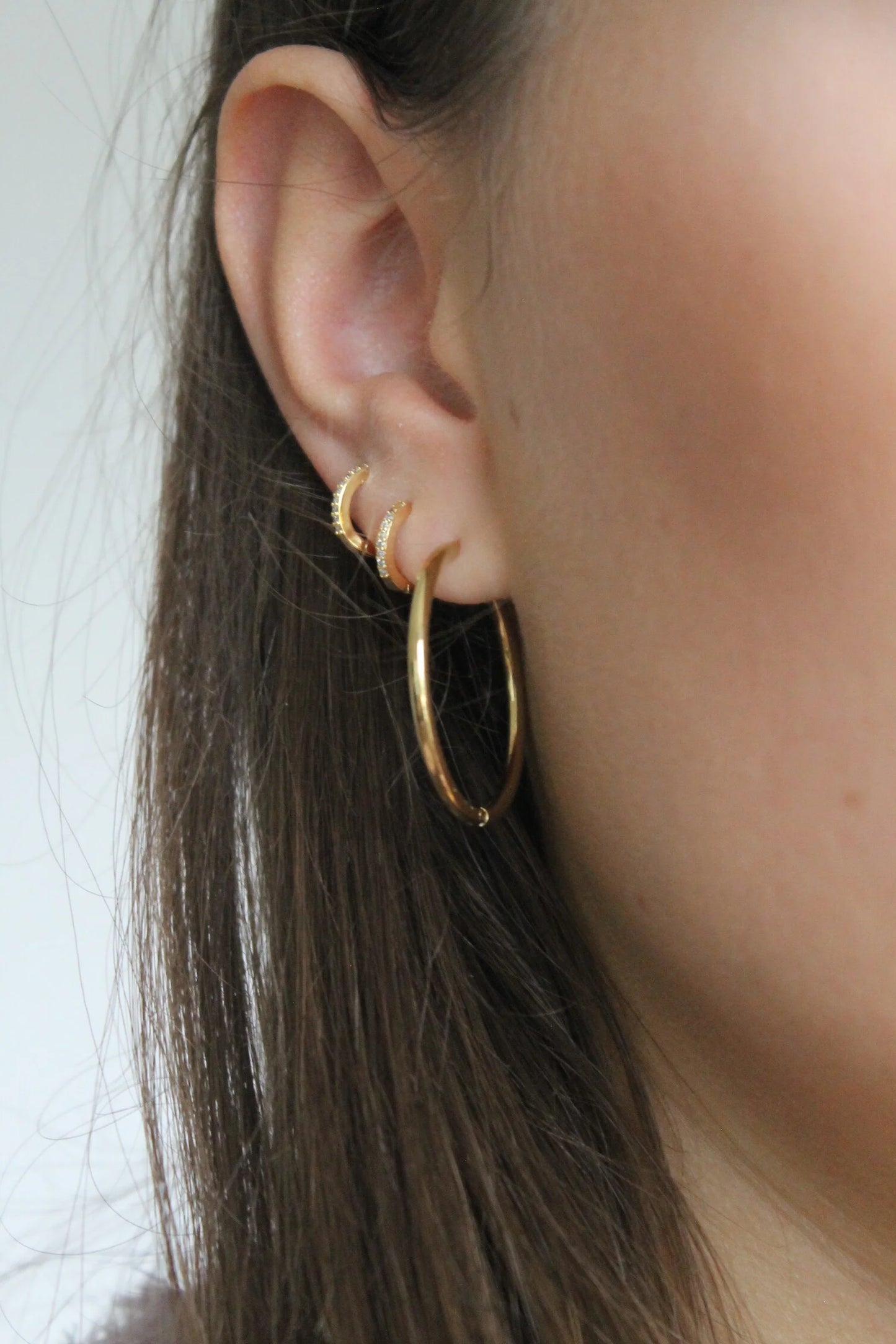 Hoops (earrings) - 28 mm