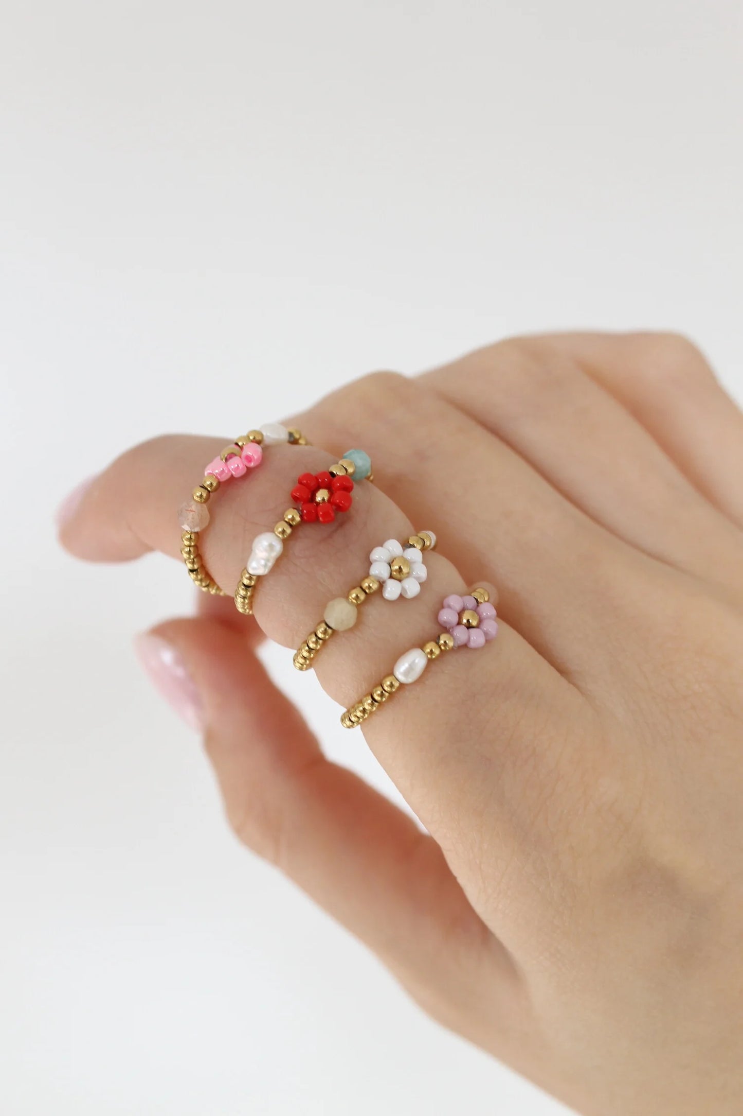 Purple blossom (ring) — Size 17